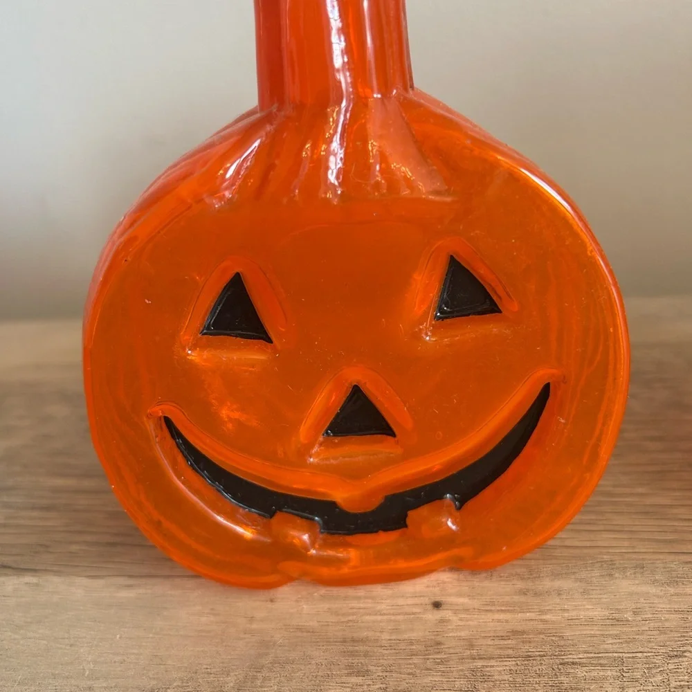 Yankee Candle Pumpkin Jack-O-Lantern Tealight‎ Candle Holder Lot of 2